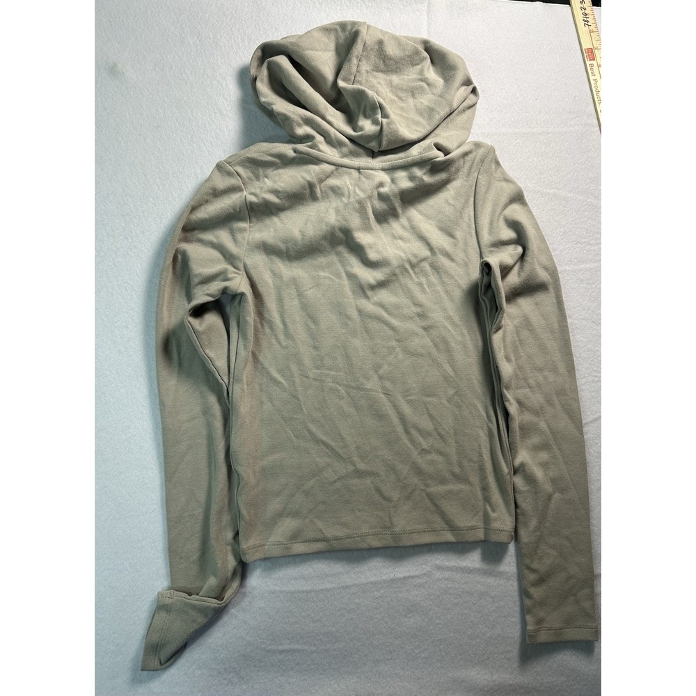 Wild Fable Small‎ Long Sleeve Hooded Tee Shirt Gray - Picture 5 of 5